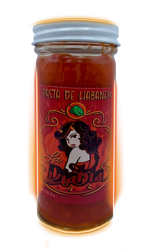 Pasta de chile habanero La Diabla Roja