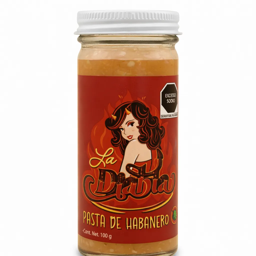 Pasta de chile habanero La Diabla
